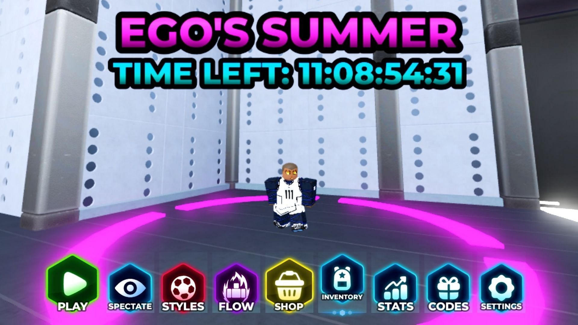 Interact with the new NPC to access Ego's Summer game mode (Image via Roblox)